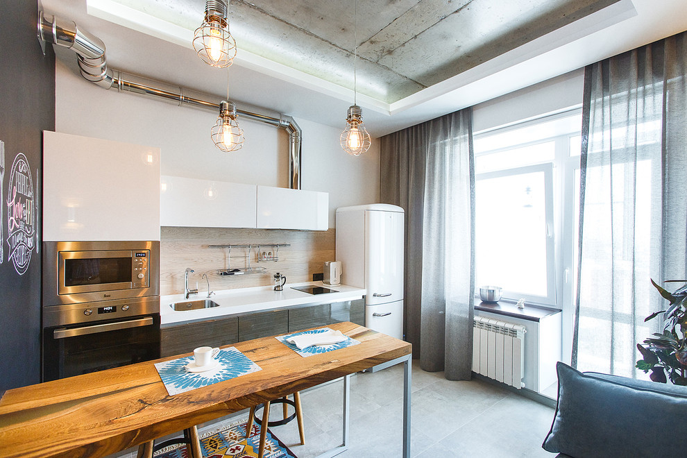 Квартира в стиле Loft для молодого холостяка