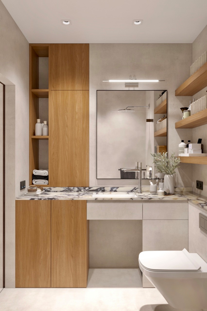 ЖК White Khamovniki, 2 комнаты, 46 м²