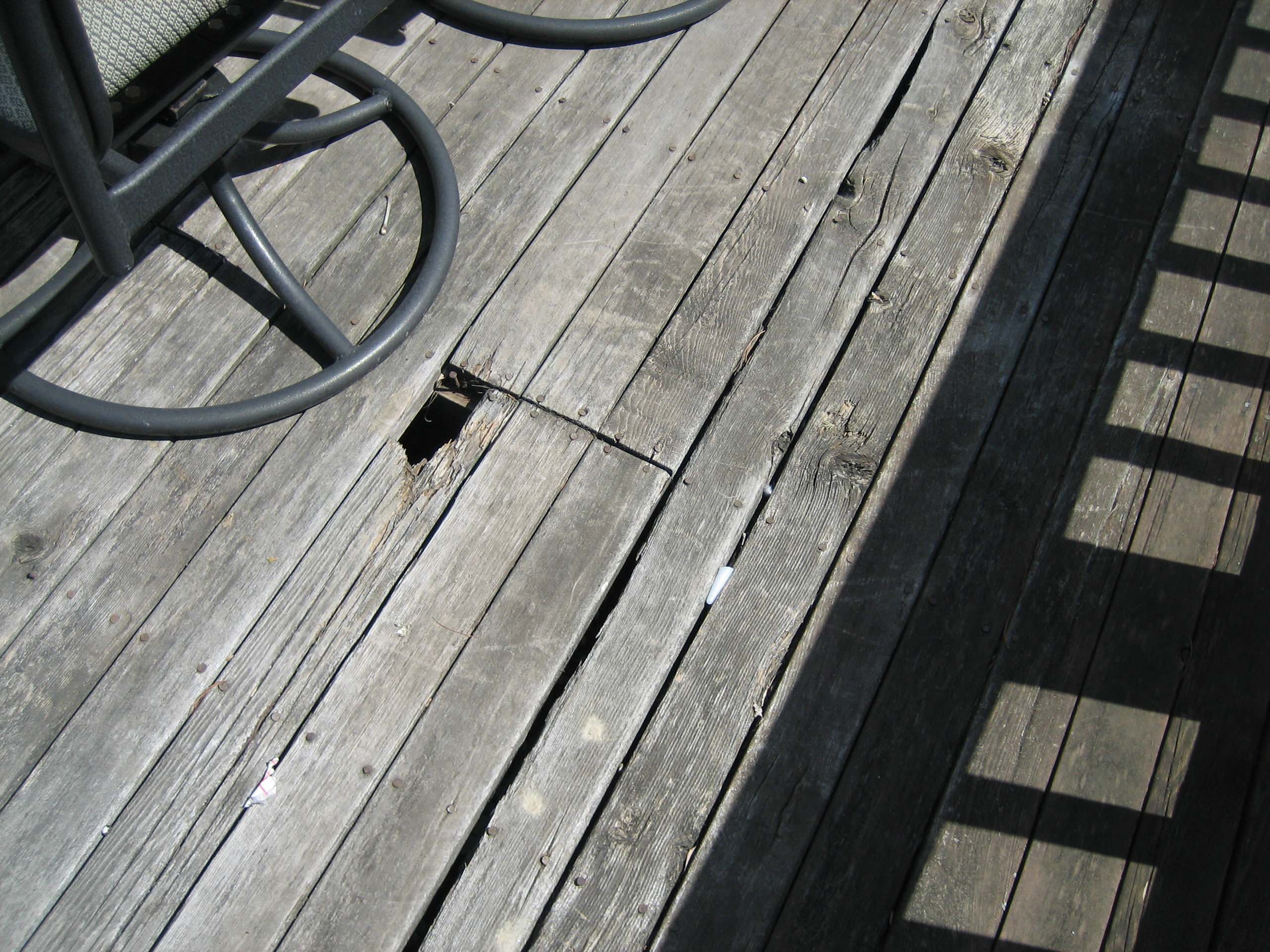 Birmingham Deck strip and replacewith Trex