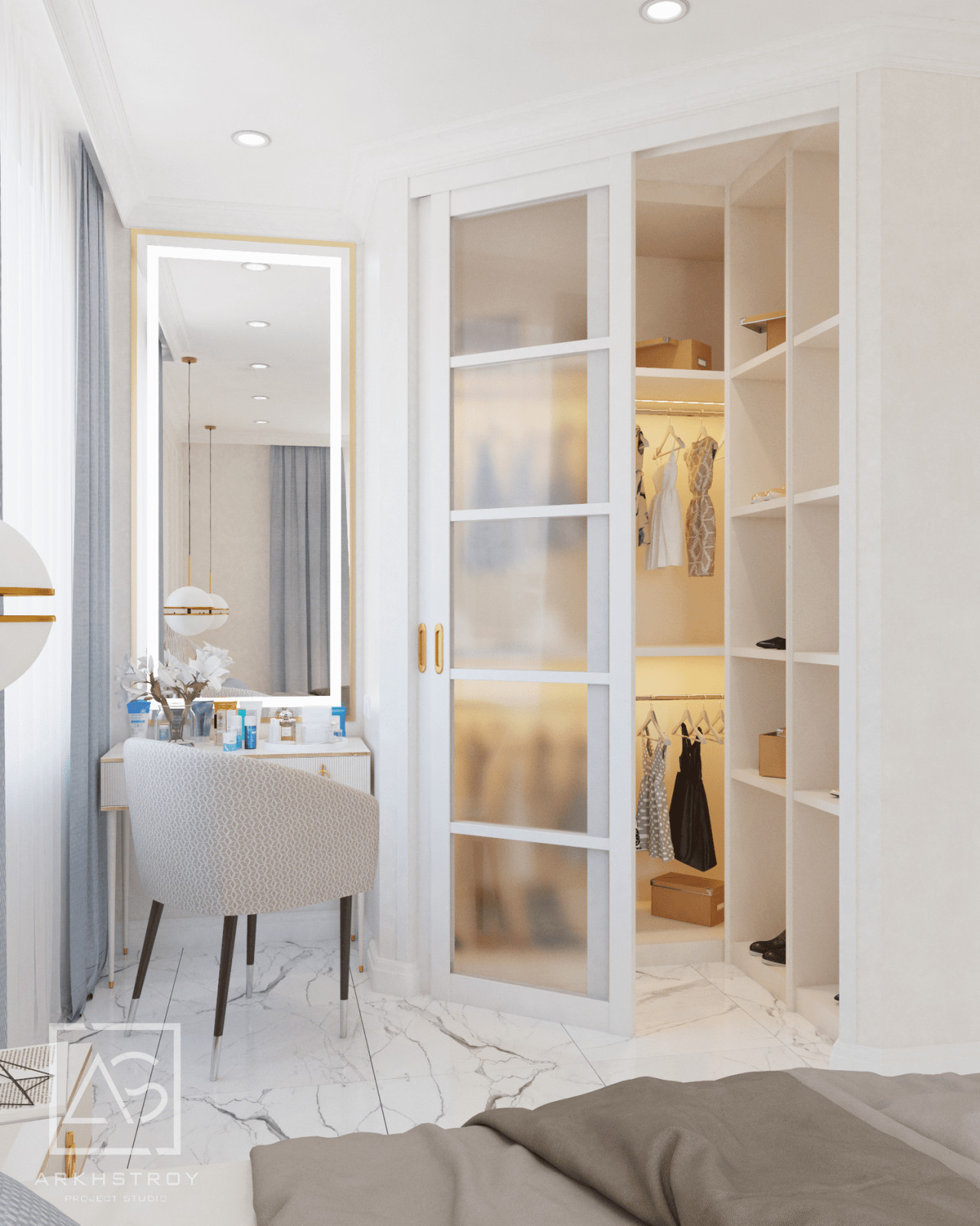 2-х комнатная квартира в Классическом стиле