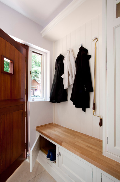 Classical Kitchen Design transitional-entry
