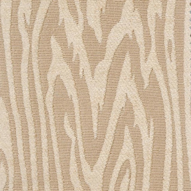 Solid W/Pattern - Oatmeal Upholstery Fabric