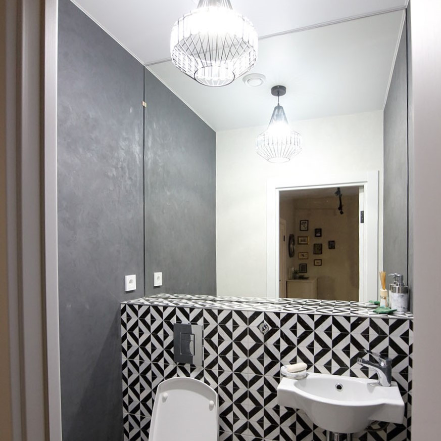 Реализованный интерьер таунхауса в Афонино