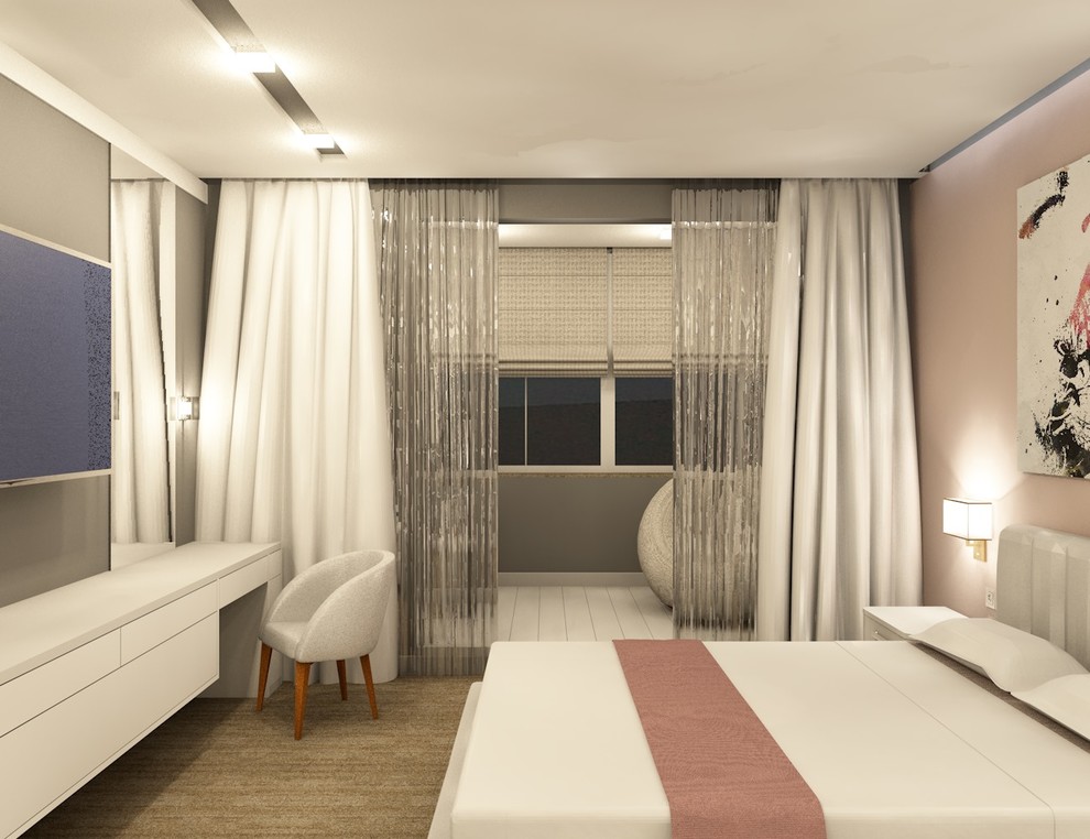 Дизайн-проект однокомнатной квартиры для молодой девушки