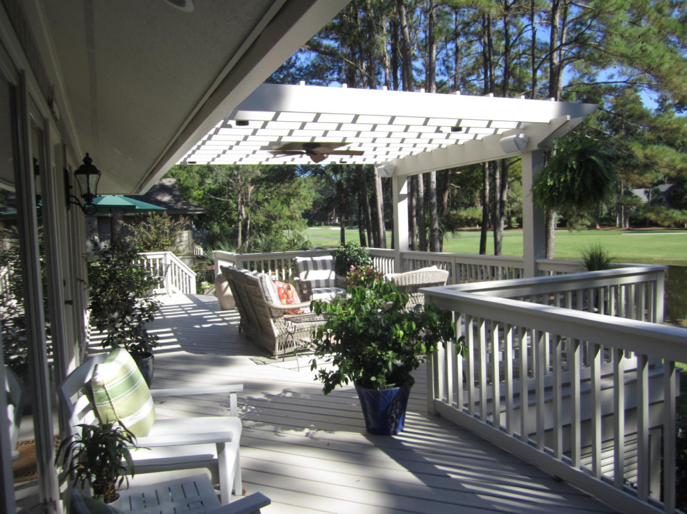 Rear porch enjoyment