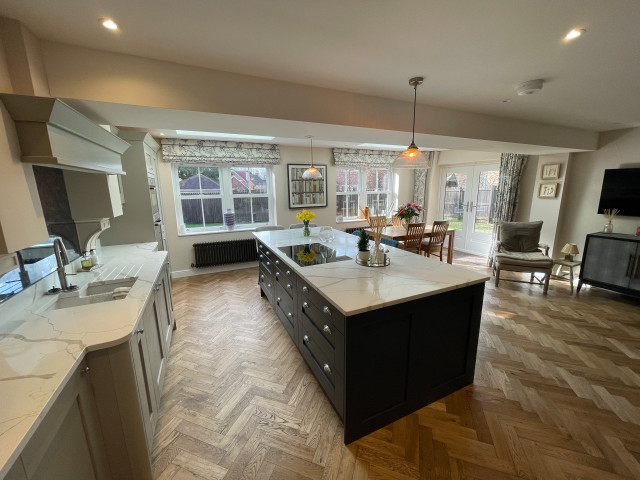 Kitchen extension transitional-kitchen
