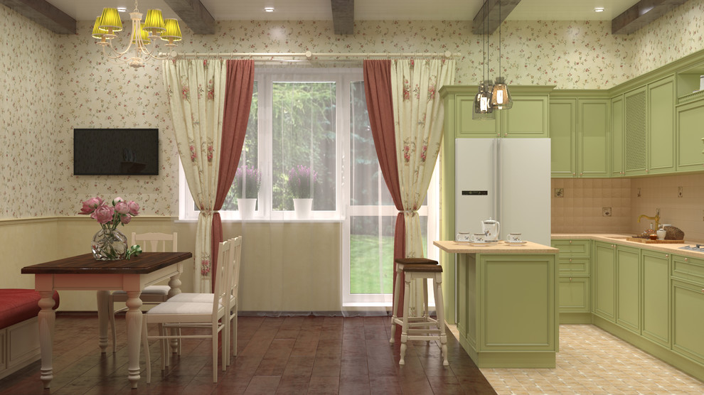 Таунхаус в стиле кантри