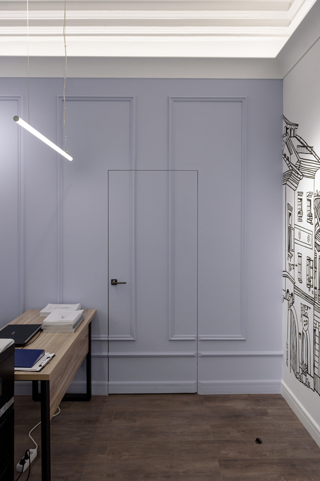 Шоу-рум гипсовой лепнины и светильников в Перми