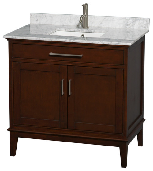 Hatton Vanity, 36 inch Single Traditional Bathroom Vanities And