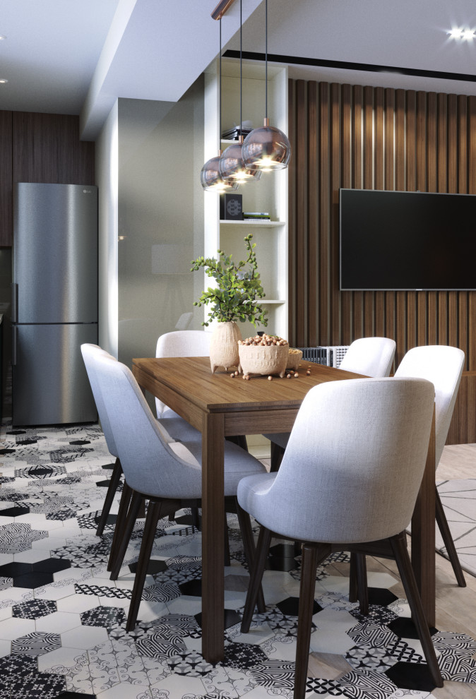 Eco modern style concept