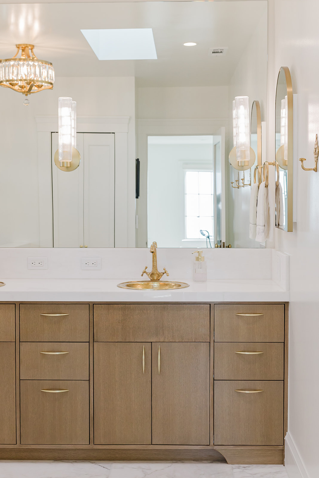 Timeless Marble Moroccan Bathroom Renovation