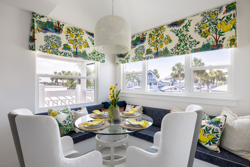 Siesta Key Marina Home - Beach Style - Dining Room - Tampa - by Orange ...