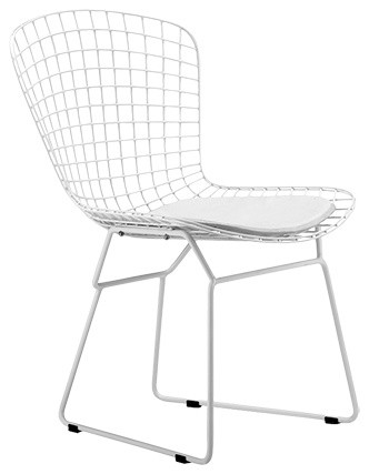 Bertoia Rilsan Chair White