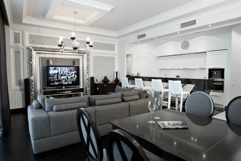 Современная классика в ЖК "Королевский парк"