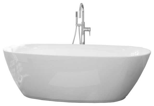 Sequana 71" Freestanding Tub With Faucet