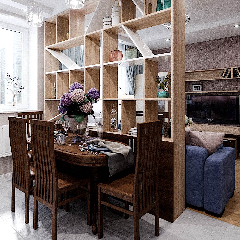 Интерьер 3-комнатной квартиры