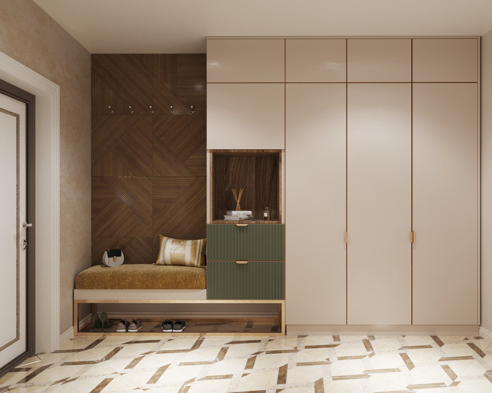 Квартира в современном стиле со скандинавскими мотивами 84 кв. м