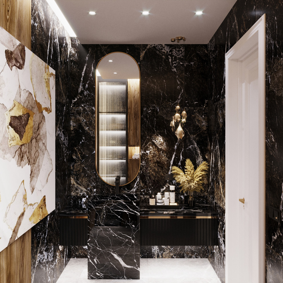 Современный интерьер с характером в жк "Royal park"