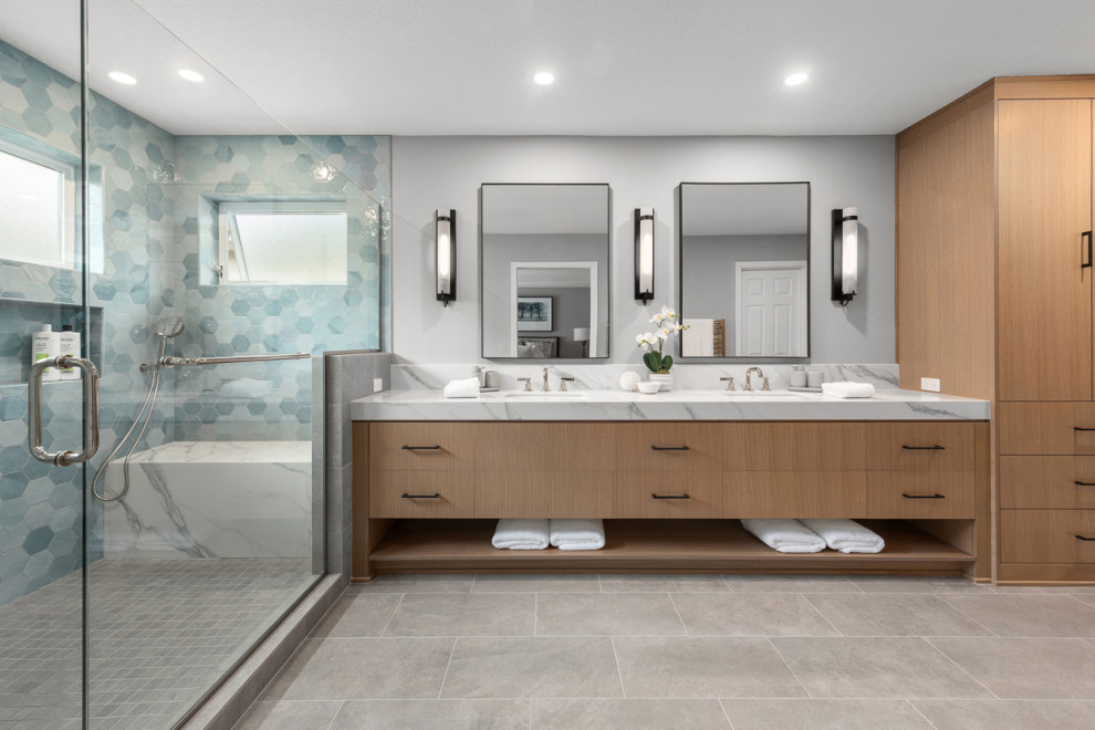 Bethany Bath - Transitional - Bathroom - Portland - by Northland Design ...
