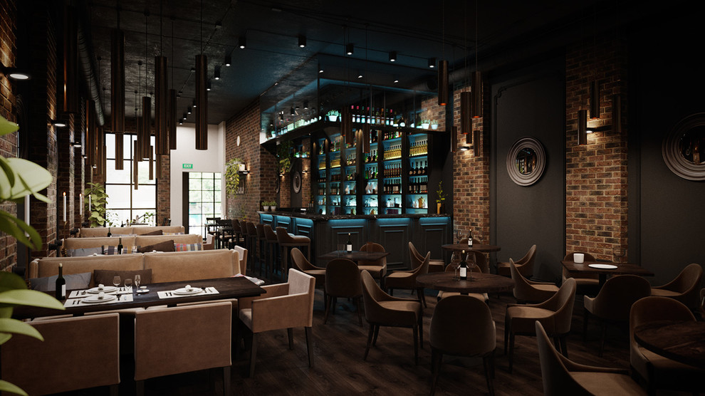 Дизайн-проект рестобара «Brighton»