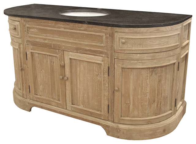 French Country Bathroom Vanities ginette french country reclaimed pine wash curved single bath French Country Bathroom Vanities ginette french country reclaimed pine wash curved single bath