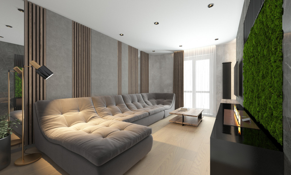 Дизайн двухуровневой квартиры в современном стиле