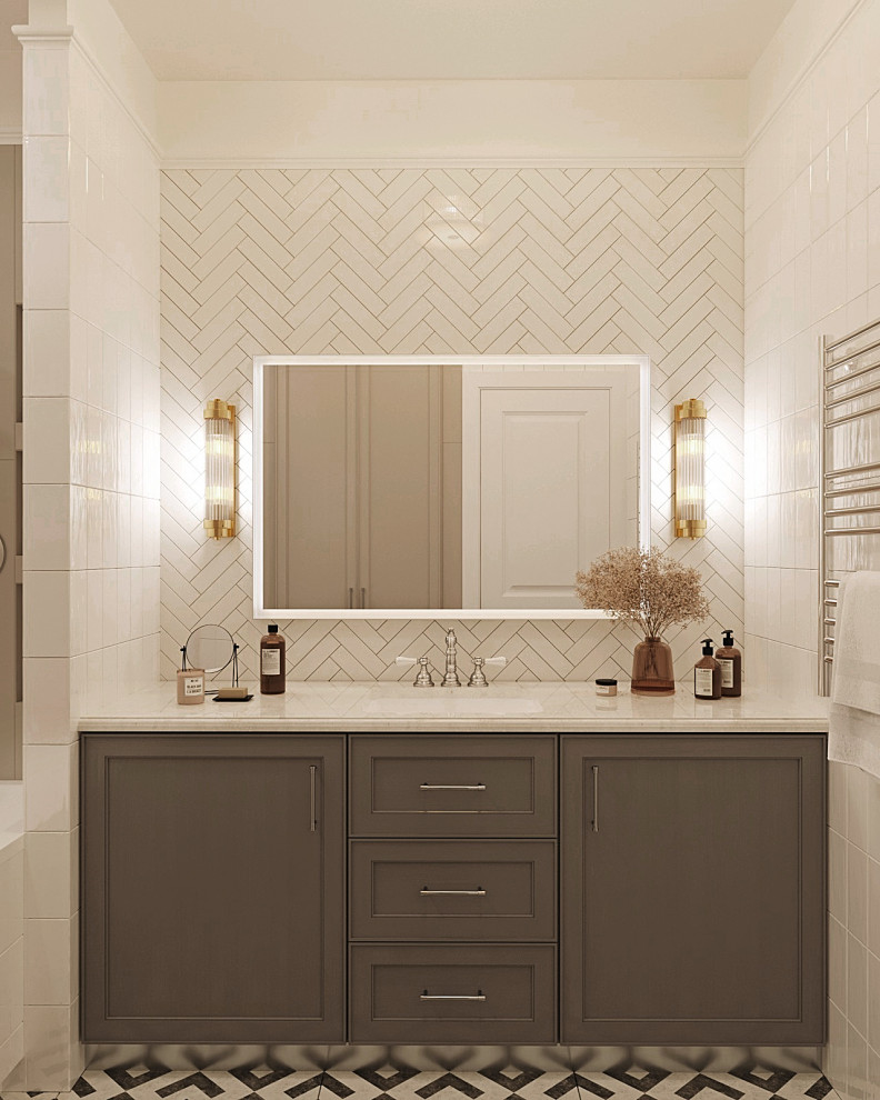 Современный интерьер с классическими элементами