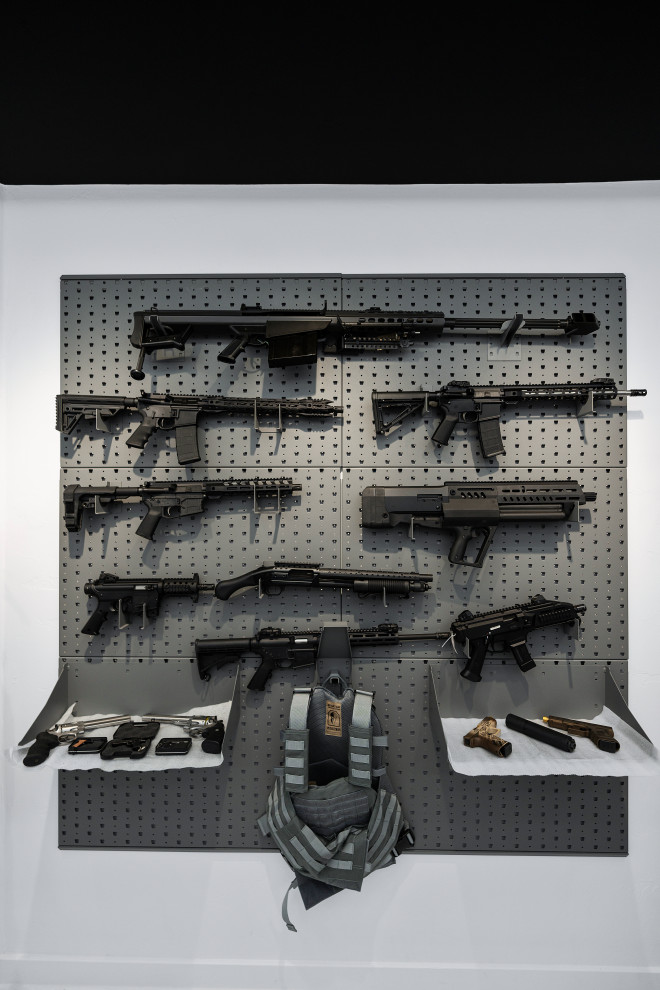 Custom Cigar and Gun Room