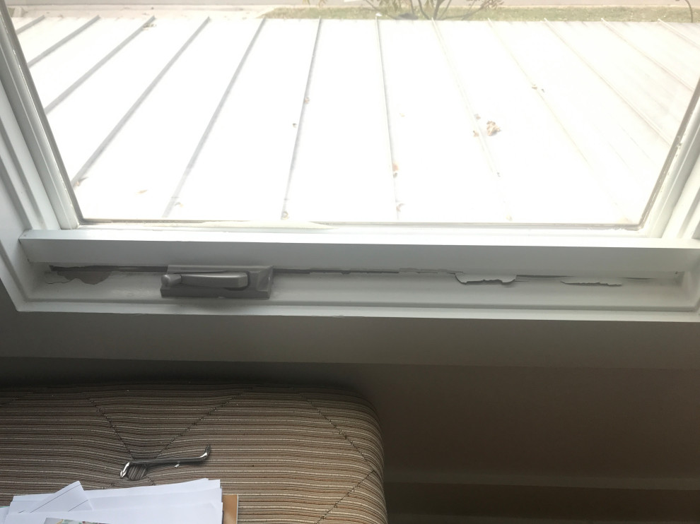 Casement window cracking and warping