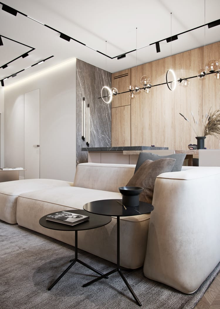 Современная картира для молодой семьи