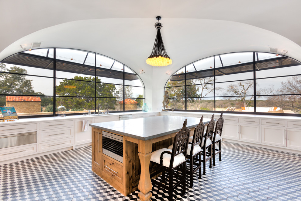 Kitchen - huge kitchen idea in Austin