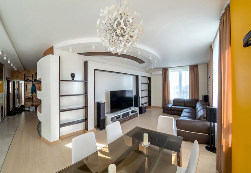 Дизайн квартиры в Уфе площадью 140 м2