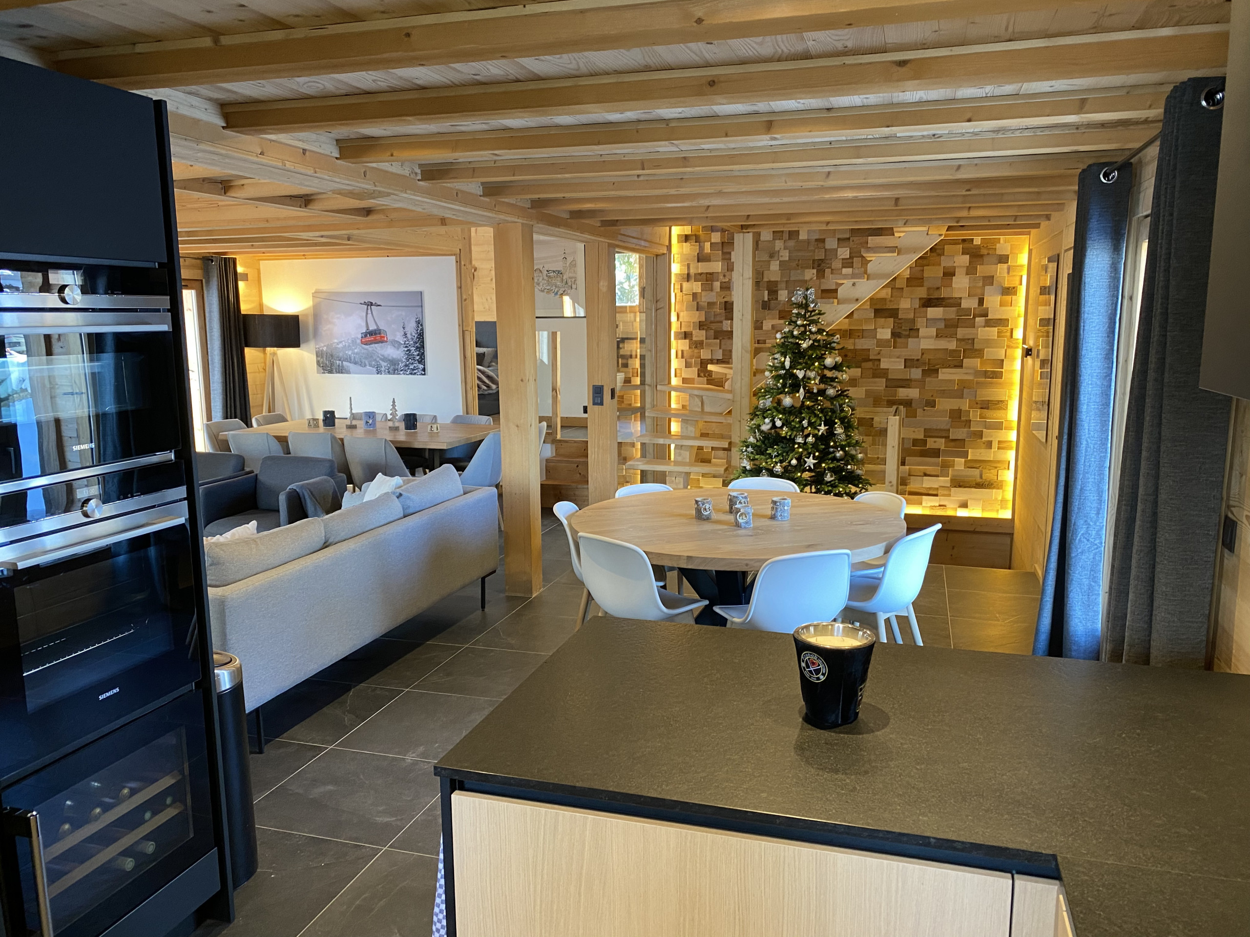CHALET BOIS ET CONTEMPORAIN