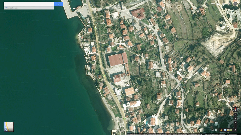 Туристический поселок. Адриатическое побережье.