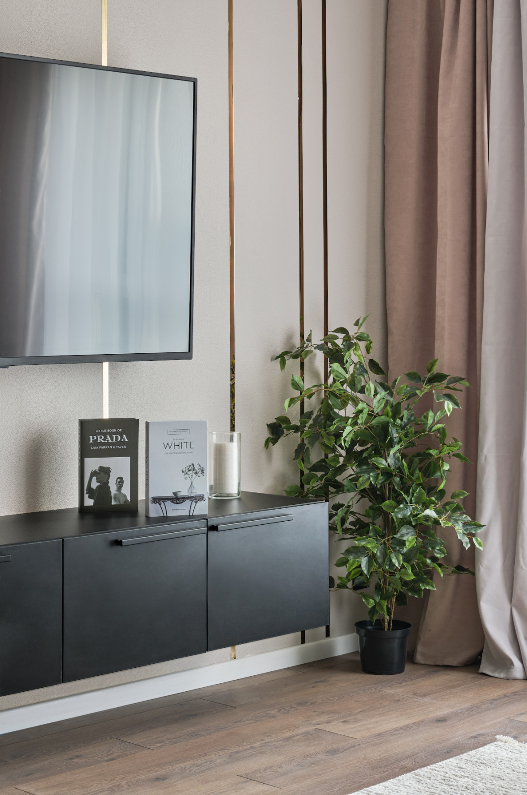 Интерьерная съёмка квартиры в ЖК Green Park (Москва)