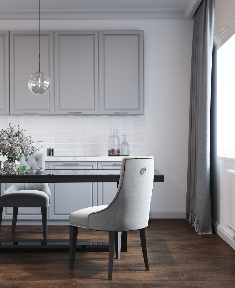 Дизайн интерьера гостиной в квартире в стиле классика