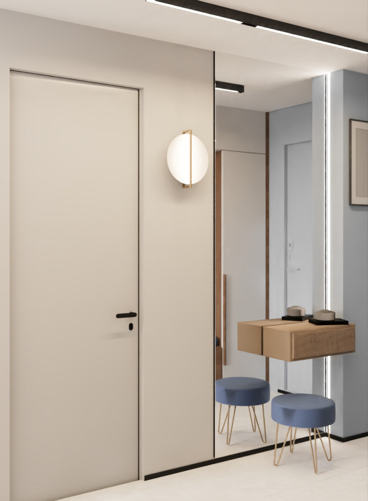 Двухкомнатная квартира в современном стиле.