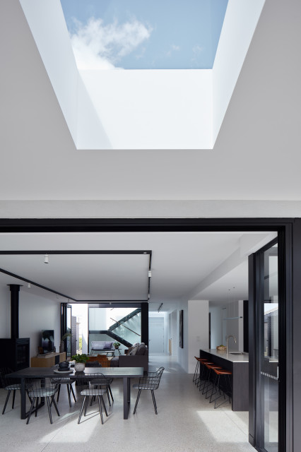 Reflection House moderno-fachada