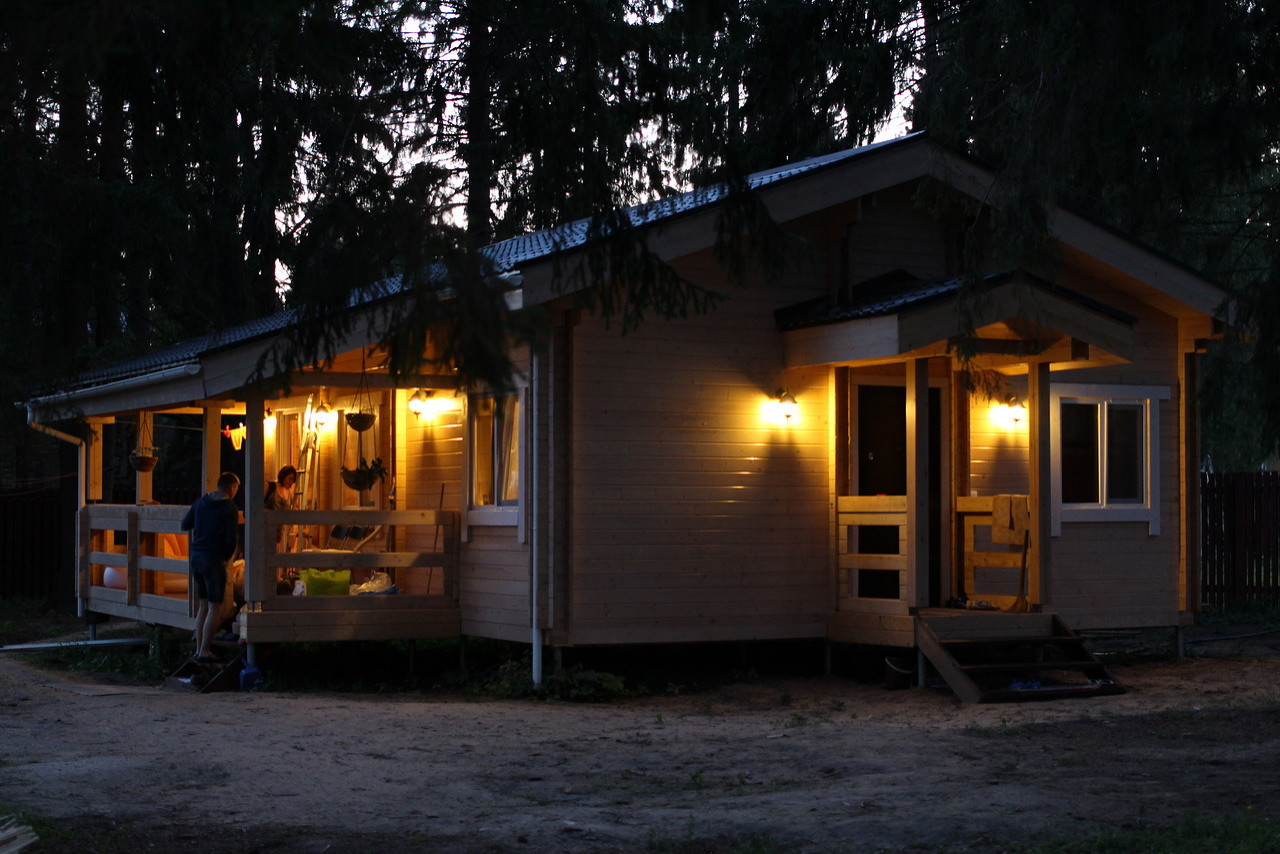 Уютный дачный дом Дорстен.