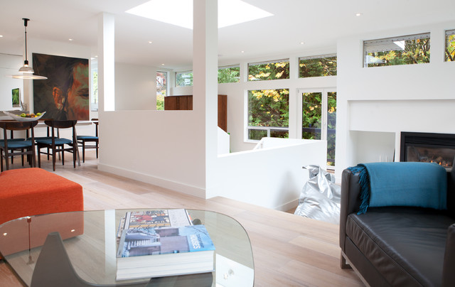 West Vancouver  Residence Modern Living  Room  