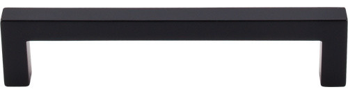 Top Knobs  -  Square Bar Pull 5 1/16" (c-c) - Flat Black