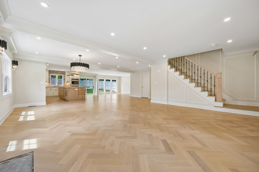 Great Room & Staircase View in Teaneck, NJ