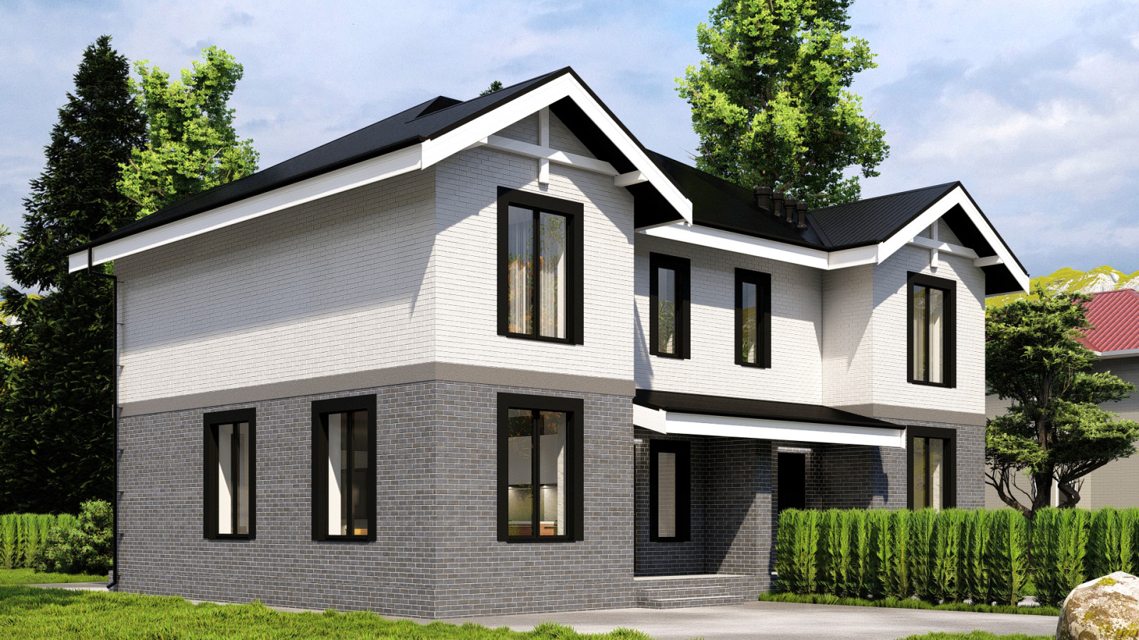 Двухэтажный дуплекс