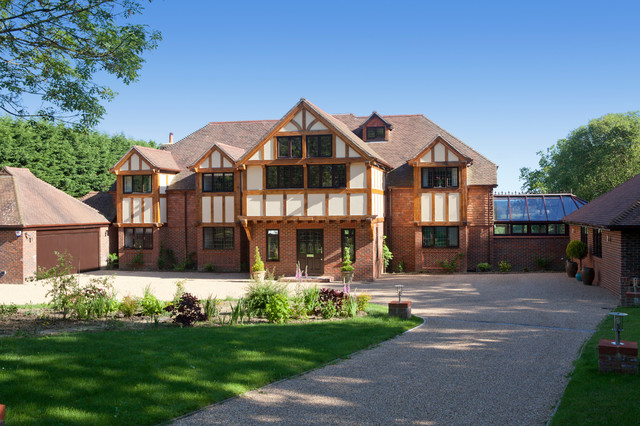 Tamarind, Etchingham amerikansk-craftsman-hus-og-facade