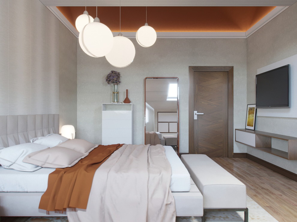 Реновация спальни с мансардной крышей