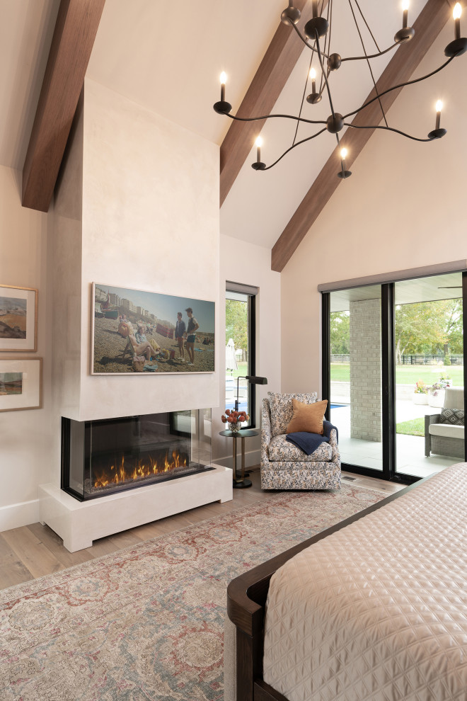 Bedroom - transitional bedroom idea