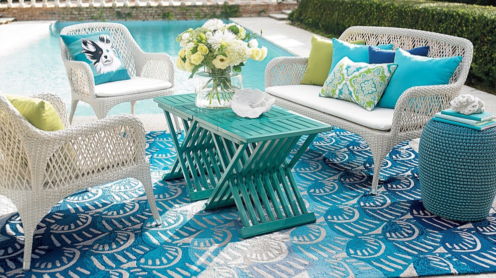 Pool - eclectic pool idea