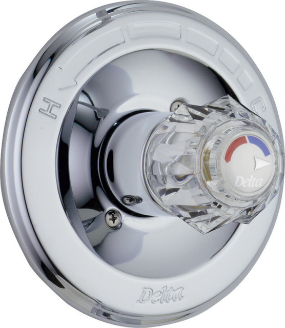 Delta Classic Monitor 13 Series Valve Only Trim, Chrome, T13022