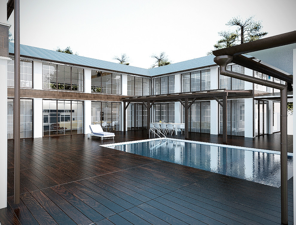 Эскиз загородного дома