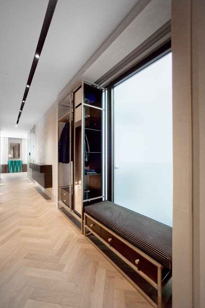 Bespoke joinery for property entrance